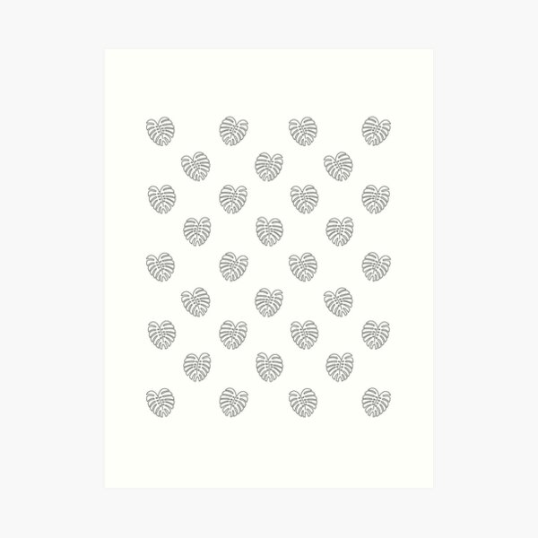 Monstera Art Print