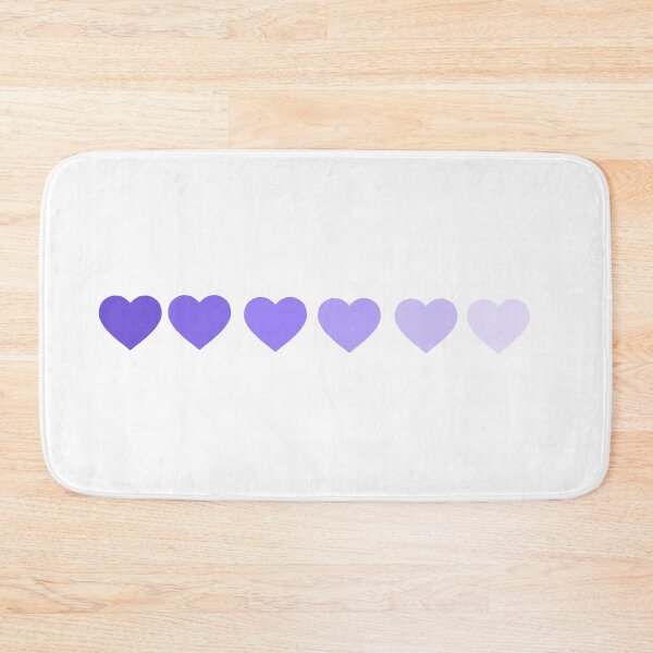 Item preview, Purple gradient hearts  designed and sold by jazwakefieldart.