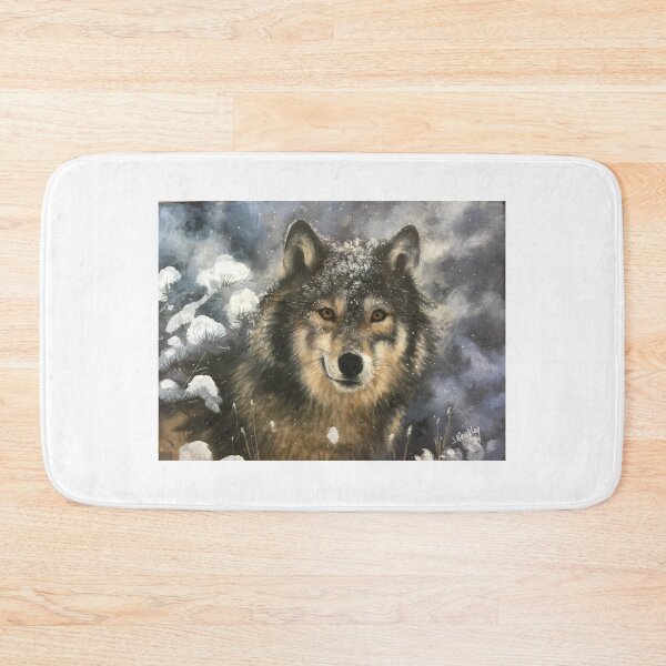 Item preview, Hey There Winter Wolf designed and sold by Artdesrapides.