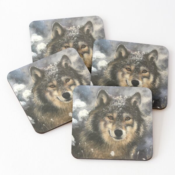 Item preview, Hey There Winter Wolf designed and sold by Artdesrapides.