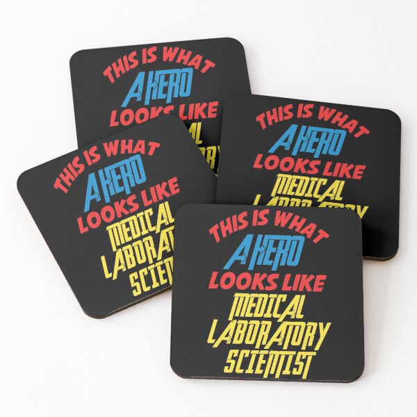 Item preview, THIS IS WHAT A HERO LOOKS LIKE MEDICAL LABORATORY SCIENTIST designed and sold by Hippiesole.