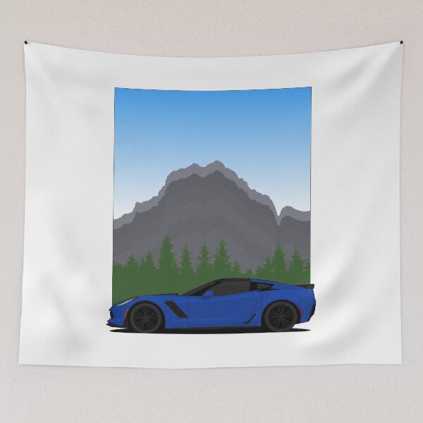Item preview, Z06 mountain Blue designed and sold by VenZolic.