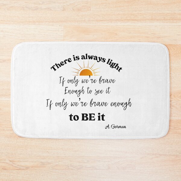 Item preview, There Is Always Light Poem, Amanda Gorman Poet, Inauguration Ceremony Poem designed and sold by offyourback.
