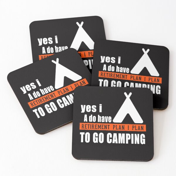 Item preview, yes i do have a retirement plan i plan to go camping hoodies designed and sold by HOURMAN.