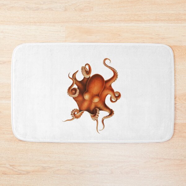 Item preview, Octopus Red Orange Brown designed and sold by Givemepoison.