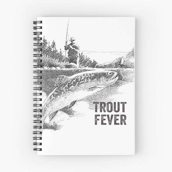 Item preview, Trout fishing scene designed and sold by Pixelmatrix.