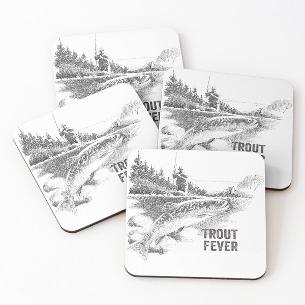 Item preview, Trout fishing scene designed and sold by Pixelmatrix.