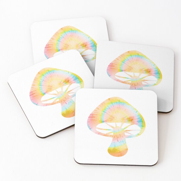 Item preview, Pastel Rainbow Swirl Funky Tie Dye Mushroom designed and sold by ILoveTieDye.