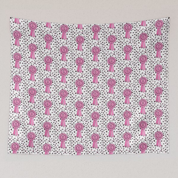 Item preview, Best Mum Rosette (leopard print background) designed and sold by Adam Regester.