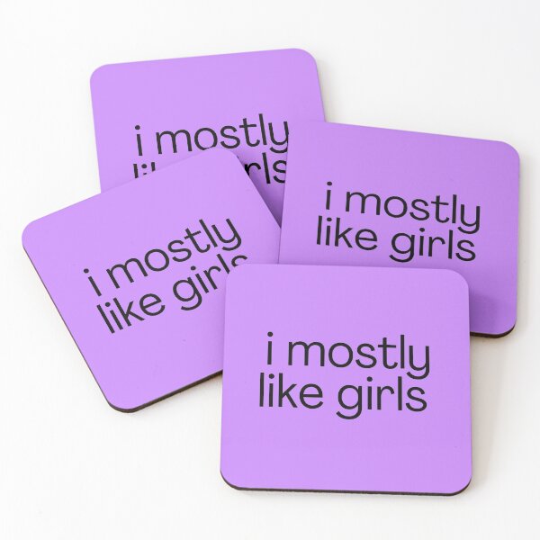Item preview, I Mostly Like Girls designed and sold by SportyDogShop.