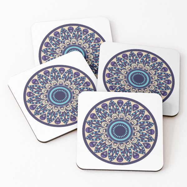 Item preview, Blue Mandala Scrubs designed and sold by Bila Creates.