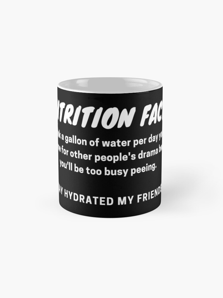 Alternate view of Nutrition Fact Mug