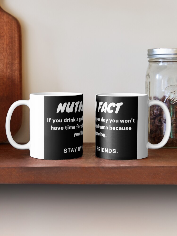 Alternate view of Nutrition Fact Mug