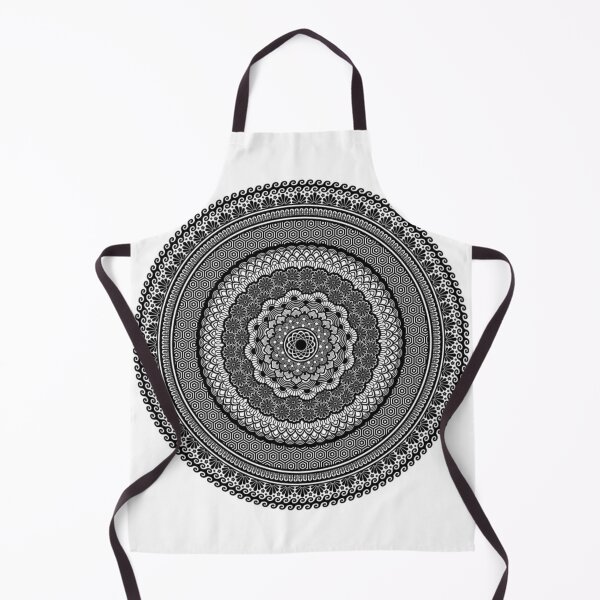 Item preview, Black and white traditional mandala designed and sold by banothsonu.