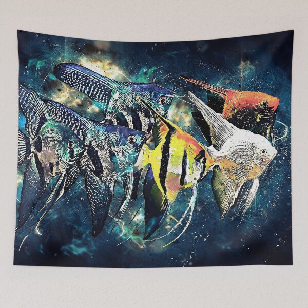 Item preview, Angelfish School designed and sold by GFishy.