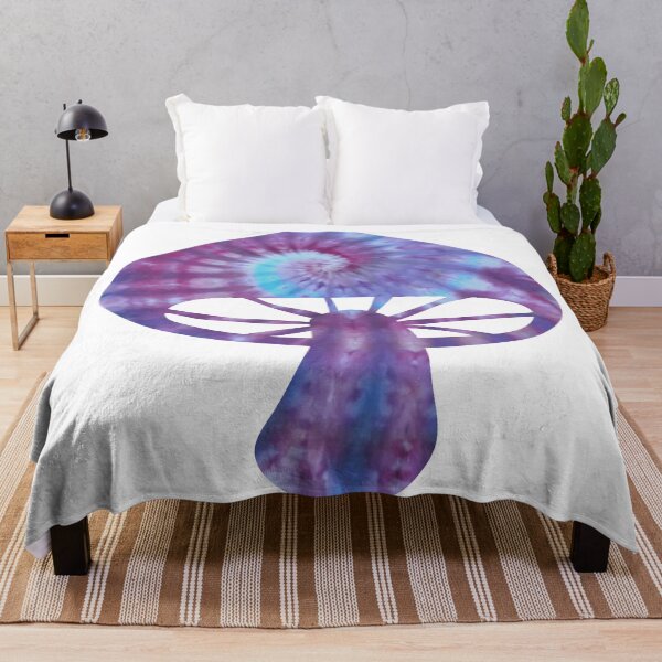 Item preview, Purple Swirl Funky Tie Dye Mushroom designed and sold by ILoveTieDye.