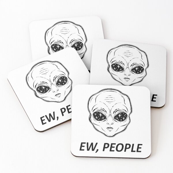 Artikelvorschau, Ew People, Funny Alien UFO Außerirdischer Rave süßes Rave-Musikfestival entworfen und verkauft von Stephani Analah.