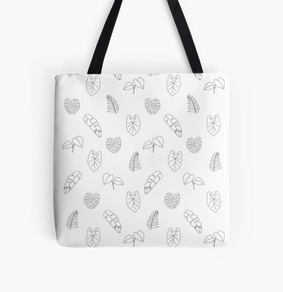 Leaves of a Urban Jungle All Over Print Tote Bag