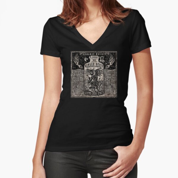 Fitted V-Neck T-Shirt