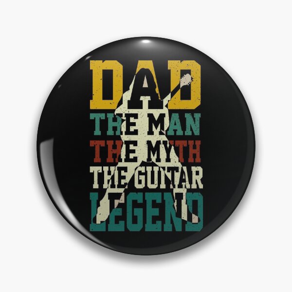 Item preview, Dad The Man The Myth The Guitar Legend designed and sold by YAHIA-14.