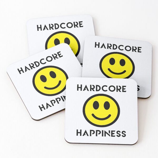 Item preview, Hardcore Happiness | Hipster | Electronic Music  | Music Fans  | Underground Techno  designed and sold by niceb00y.