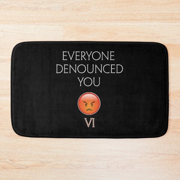 Item preview, Everyone Denounced You VI - Transparent (Black background) designed and sold by Image NDesign.