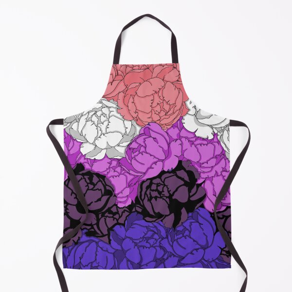 Item preview, Genderfluid Floral Pride Flag designed and sold by izzychar.