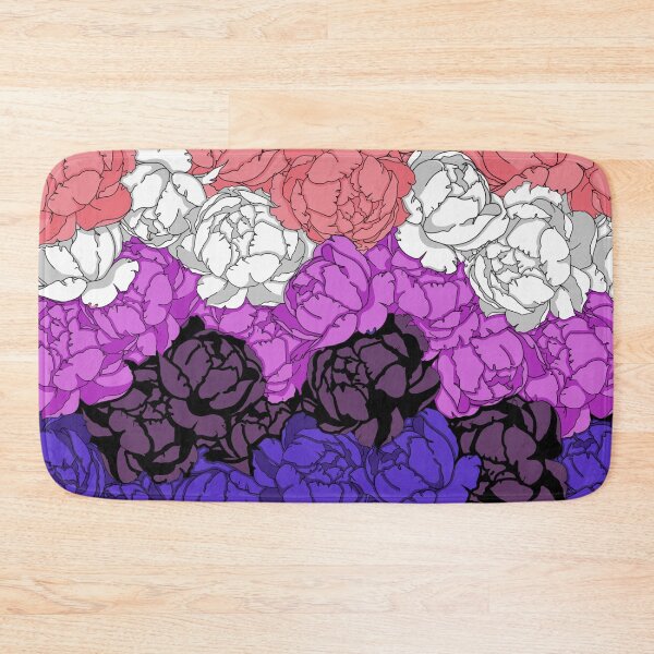 Item preview, Genderfluid Floral Pride Flag designed and sold by izzychar.