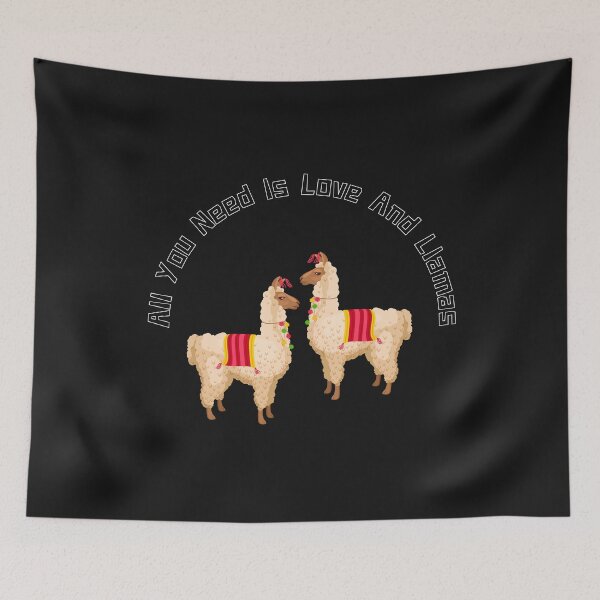 Item preview, All You Need Is Love And Llamas designed and sold by kocakashop.