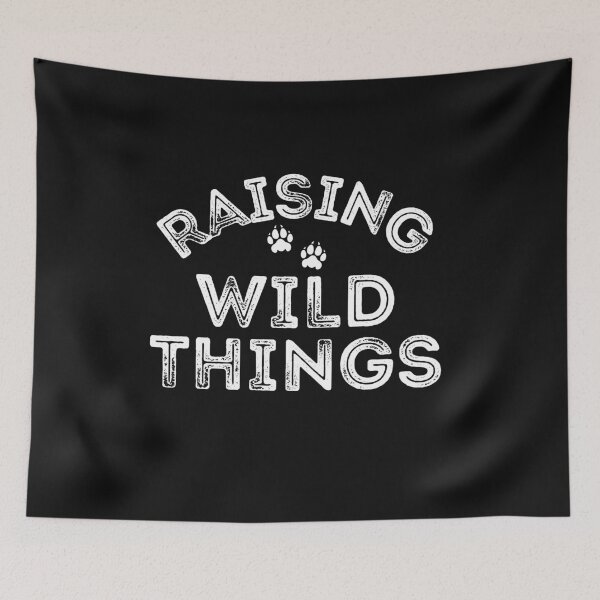 Item preview, Raising Wild Things Pawprint Mother's Day designed and sold by MalibuSun.