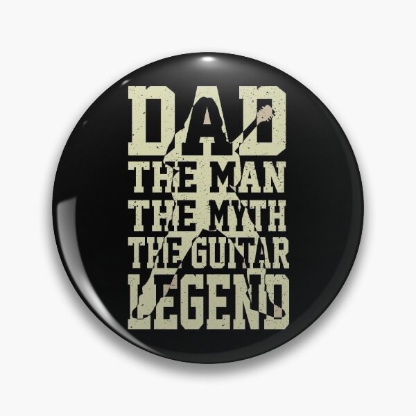 Item preview, Dad The Man The Myth The Guitar Legend designed and sold by YAHIA-14.