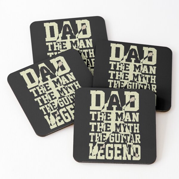 Item preview, Dad The Man The Myth The Guitar Legend designed and sold by YAHIA-14.
