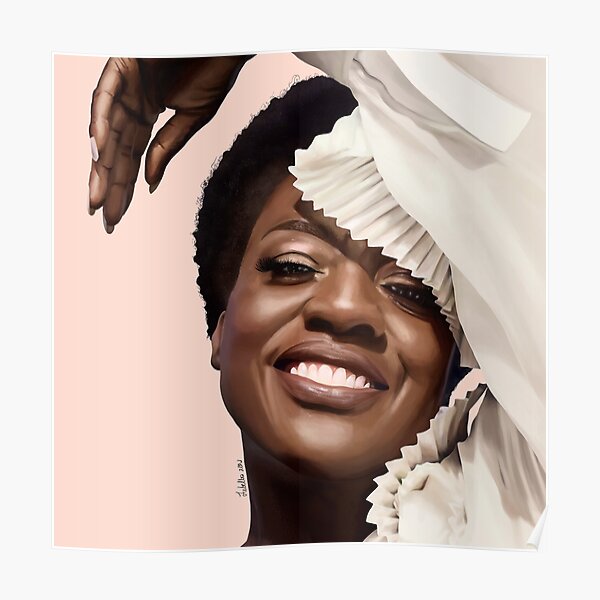 Viola Davis: Digital Art Poster