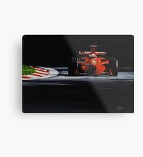 Michael Schumacher, Ferrari F300 Metal Print