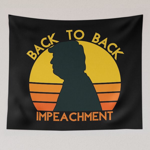 Item preview, Back to back impeachment champ designed and sold by Apoorv Choudhary.