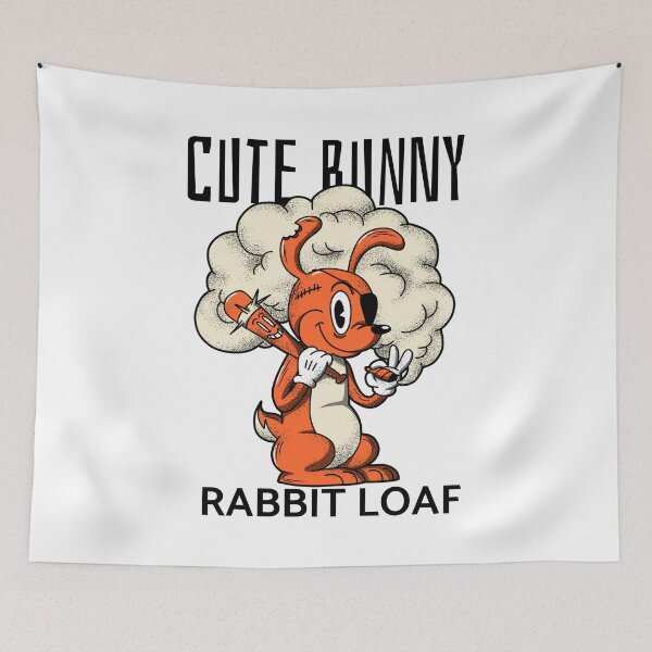 Item preview, Cute Bunny Rabbit Loaf designed and sold by Teelogic.