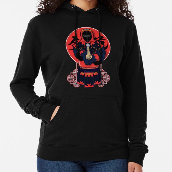 Red Kendo! Lightweight Hoodie