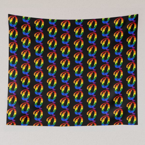 Item preview, Letter Q - PRIDE Color Splash designed and sold by royrahul.