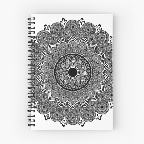 Item preview, Black and white traditional mandala designed and sold by banothsonu.