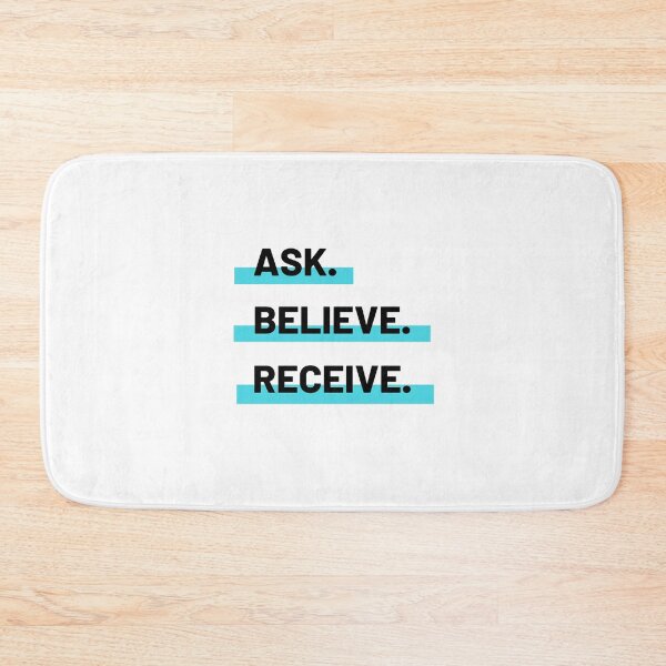Item preview, Ask. Believe. Receive. designed and sold by CactusFamily.