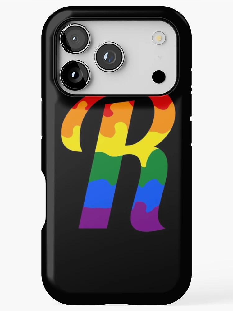 Thumbnail 1 of 4, iPhone Case, Letter R - PRIDE Color Splash designed and sold by royrahul.