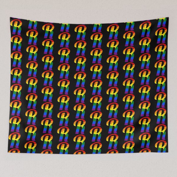 Item preview, Letter R - PRIDE Color Splash designed and sold by royrahul.