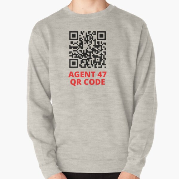 Agent 47 Barcode Sweatshirts Hoodies Redbubble