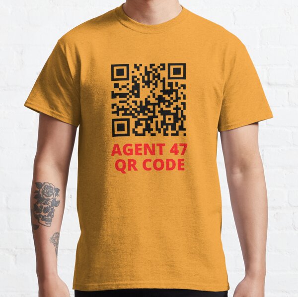 Agent 47 Barcode T Shirts Redbubble