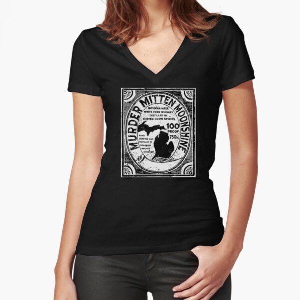Fitted V-Neck T-Shirt