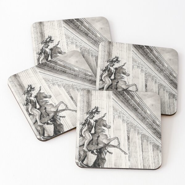 Item preview, Classical Architecture Monochrome Watercolour designed and sold by SofiaAlves.