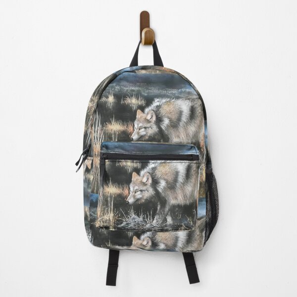 Item preview, A Wolf in the Marshlands designed and sold by Artdesrapides.
