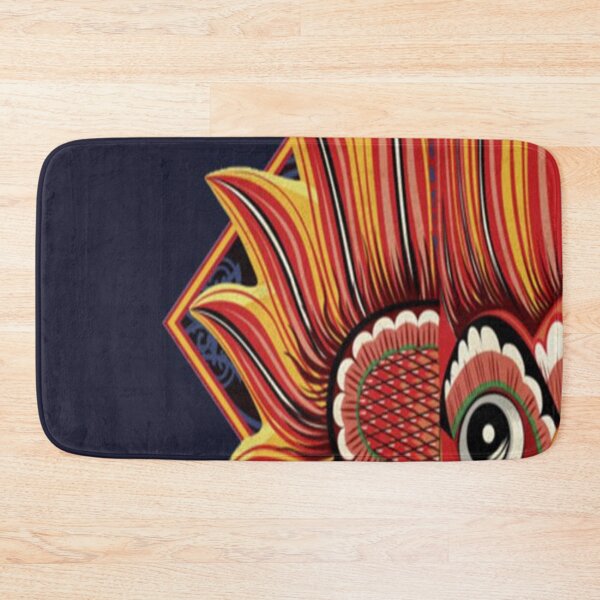 Item preview, traditional devil mask design designed and sold by Rajzone.