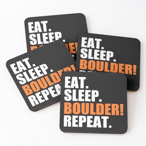 Item preview, Eat, sleep, boulder, repeat designed and sold by Bojkiw.