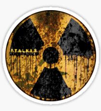 Stalker Radiation Symbol Sticker